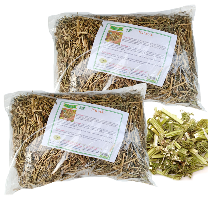 [HOT] Cây ích mẫu khô Tấn Phát 1kg - Trà ngon bổ dưỡng - Thảo Dược Tấn Phát