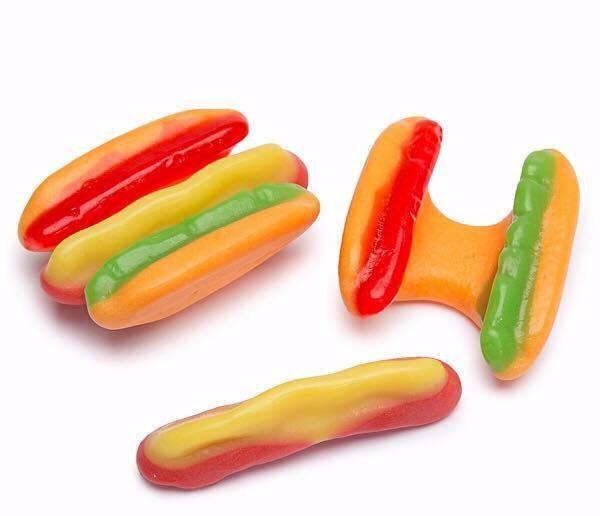 Kẹo Dẻo Trolli Hot Dog - 540g (60 viên)