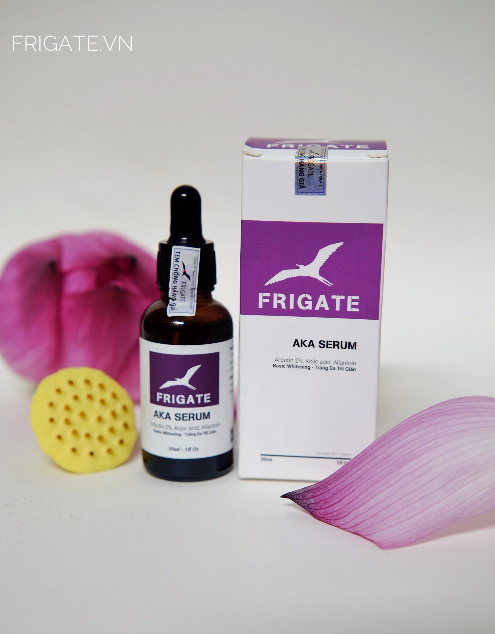 SERUM AKA THƯƠNG HIỆU FRIGATE - DA TRẮNG SÁNG MỀM MỊN