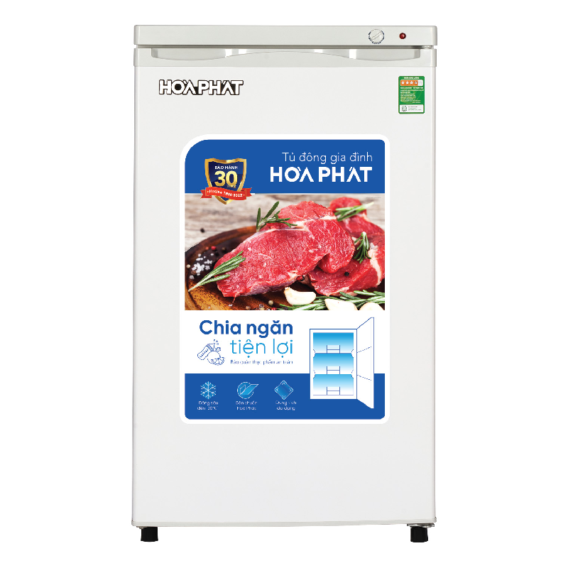 [GIAO TẠI HCM] - Tủ đông đứng Hòa Phát Funiki 106 lít HPF UAH6106