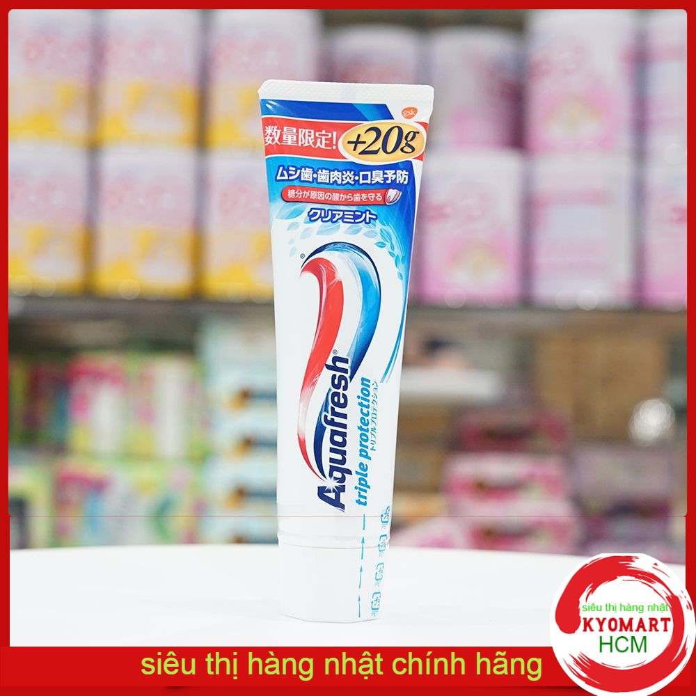 Kem Đánh Răng Nhật Bản Aquafresh - 160g