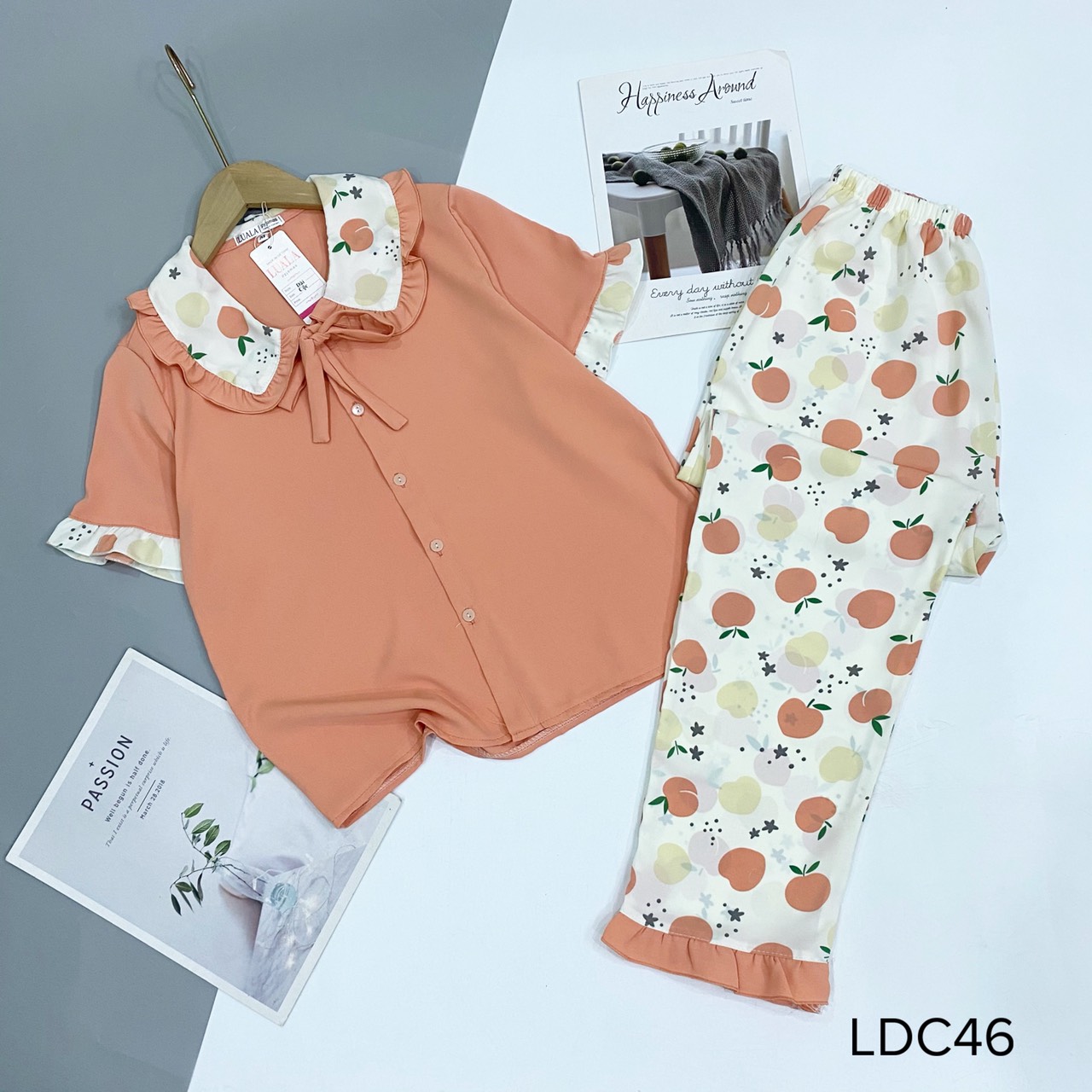Bộ Lụa MANGO Cổ Sen cao cấp (có size)
