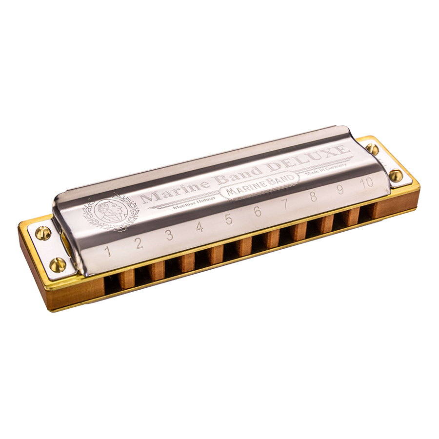 Kèn harmonica Marineband Deluxe M200505(Key E) (Bạc)