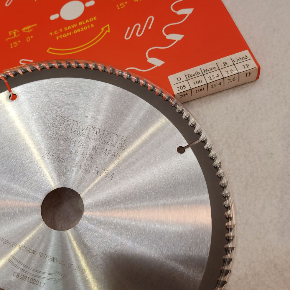 Lưỡi cưa gỗ kimmie 200x100tx2.6x25.4mm