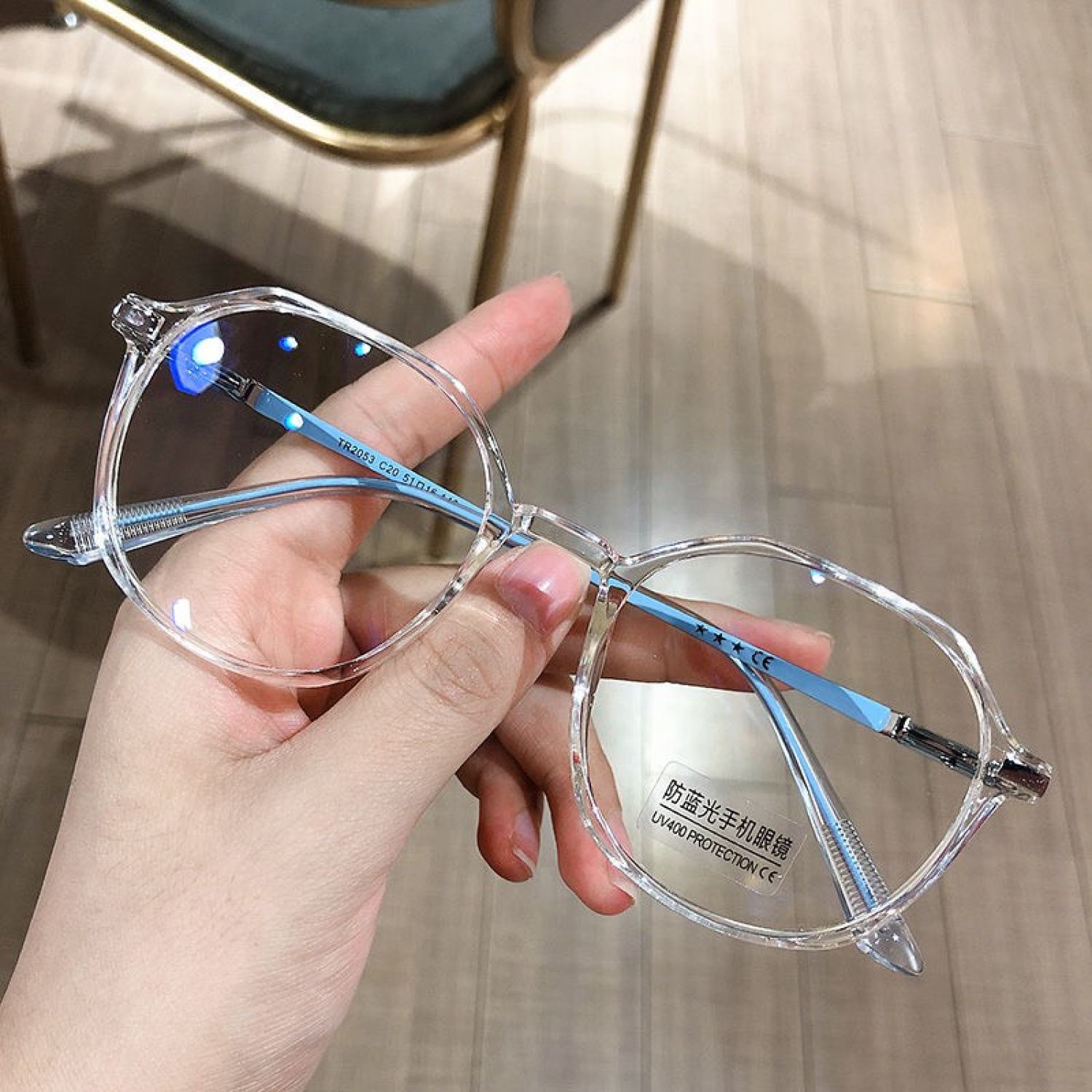 Giá bán Mắt kính EYEGLOW đơn giản dễ đeo mix mọi outfit gọng kính cận nữ Hàn Quốc chống bụi gọng kính thời trang EG3279