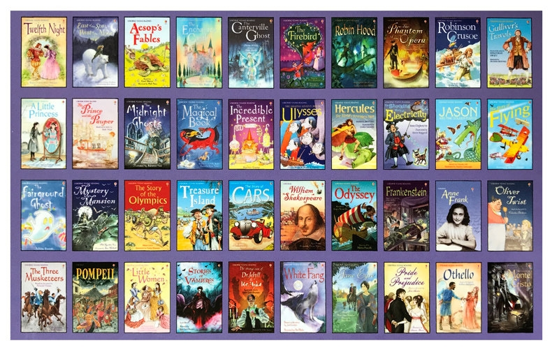 Usborne Reading Collection for Confident Readers - Sách nhập khẩu 40 cuốn