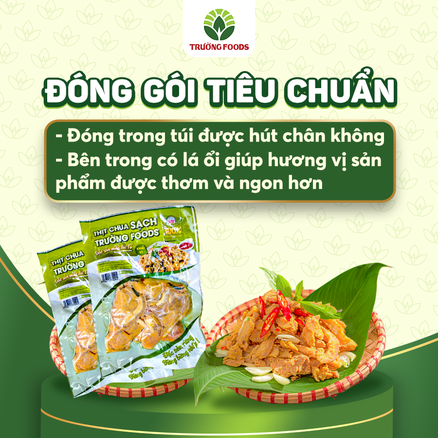 Combo 3 Thịt Chua Khai Vị 100gr/gói