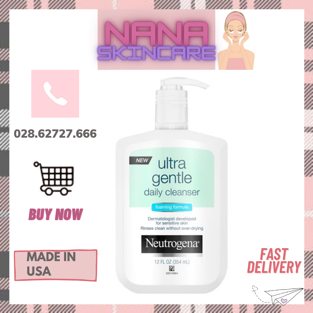 Neutrogena Ultra Gentle Daily Cleanser Foaming Formula (354ml)