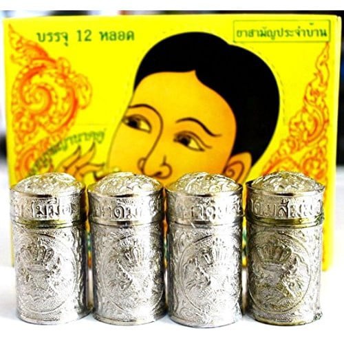 Dầu HÍT Xoang BẠC Jarungjit Inhalor Bạc Thái Lan