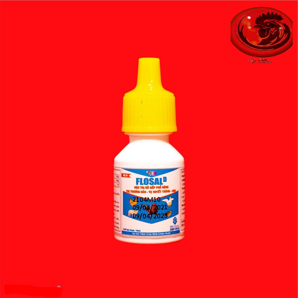 FLOSAL - D đặc trị khò khè thuốc gà đá 1 LỌ 10ML