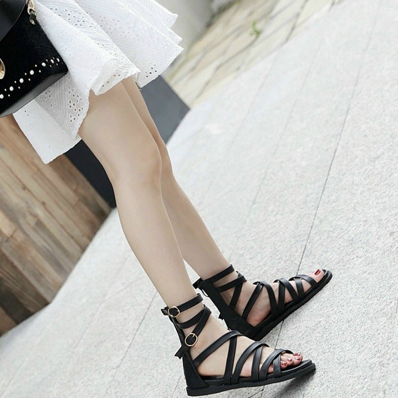 [HCM]Dép sandal nữ giày sandal nữ - HN