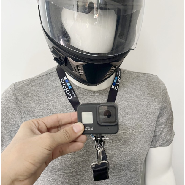 Vòng đeo máy quay GoPro, đeo điện thoại vào cổ, Acitioncam chắc chắn