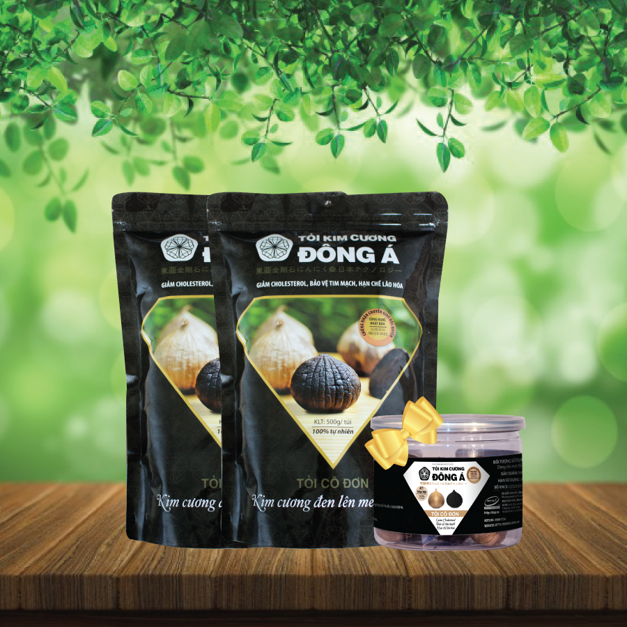 Offer Giảm Giá Combo 2 Túi Tỏi đen Kim Cương Đông Á 500g + Tặng 01 Hộp Tỏi đen 100g Offer Giảm Giá Combo 2 Túi Tỏi đen Kim Cương Đông Á 500g + Tặng 01 Hộp Tỏi đen 100g