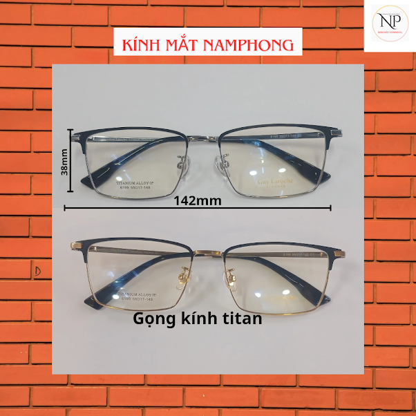 Gọng kính  Titanium Guy Laroche