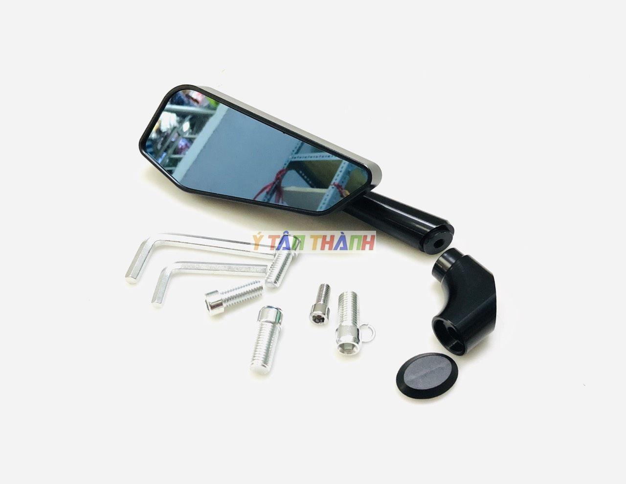 Kiếng chiếu hậu 744 màu đen