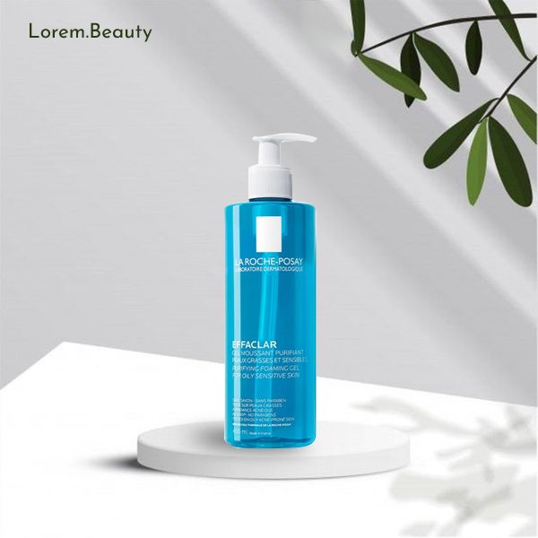 Sữa rửa mặt La Roche Posay da dầu mụn, gel rửa mặt La Roche Posay Effaclar Purifying Foaming Gel Cleanser
