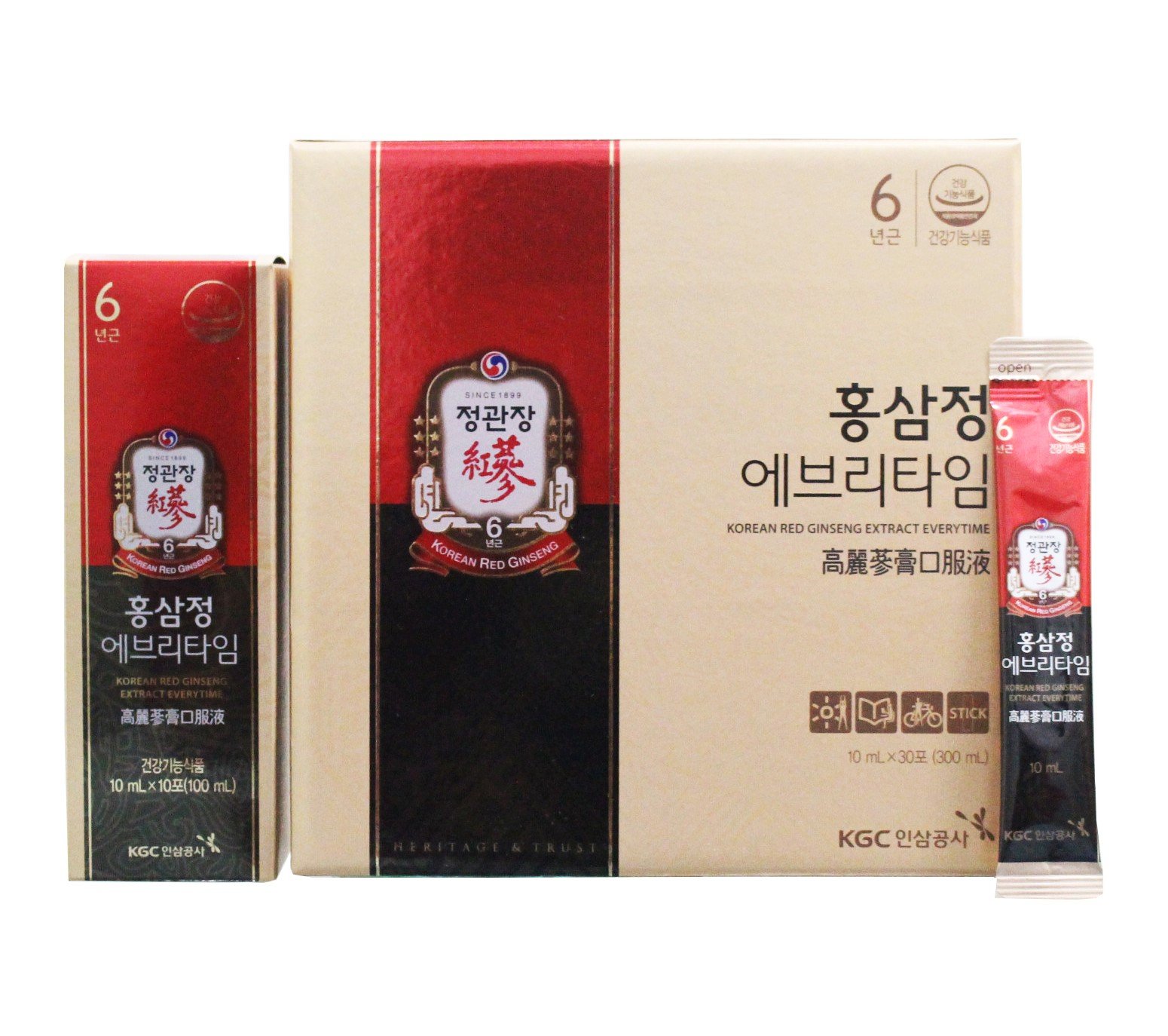 Tinh Chất Hồng Sâm Pha Sẵn KGC Extract Everytime Original (30 gói) - Hậu Duệ Mặt Trời - Tinh Chất Hồng Sâm KGC Cheong Kwan Jang