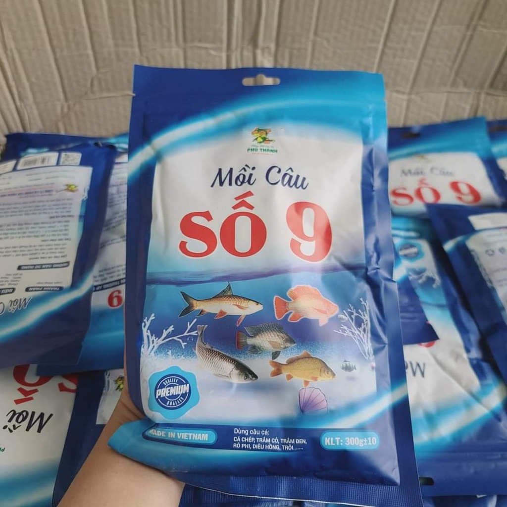 Mồi câu cá Phú Thành số 9,số 7,diếc chép