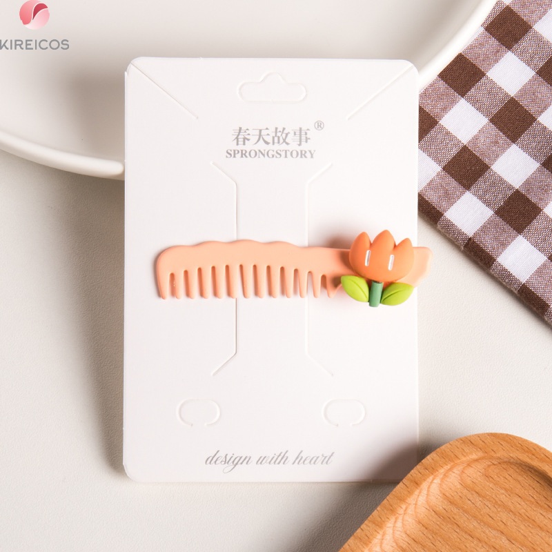 Kẹp Tóc Mái Lược Hoa Mai Siêu Xinh - kireicos