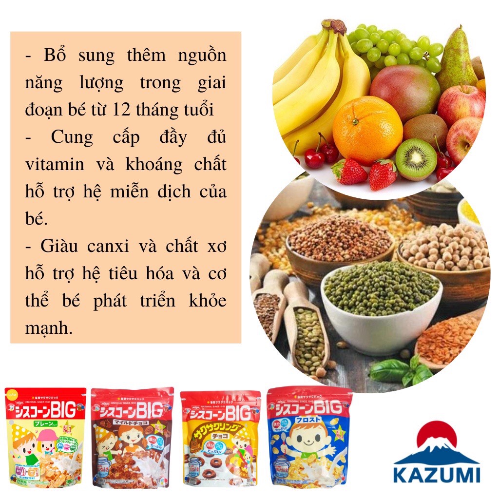 Ngũ Cốc Cho Bé Nissin Nhật Bản