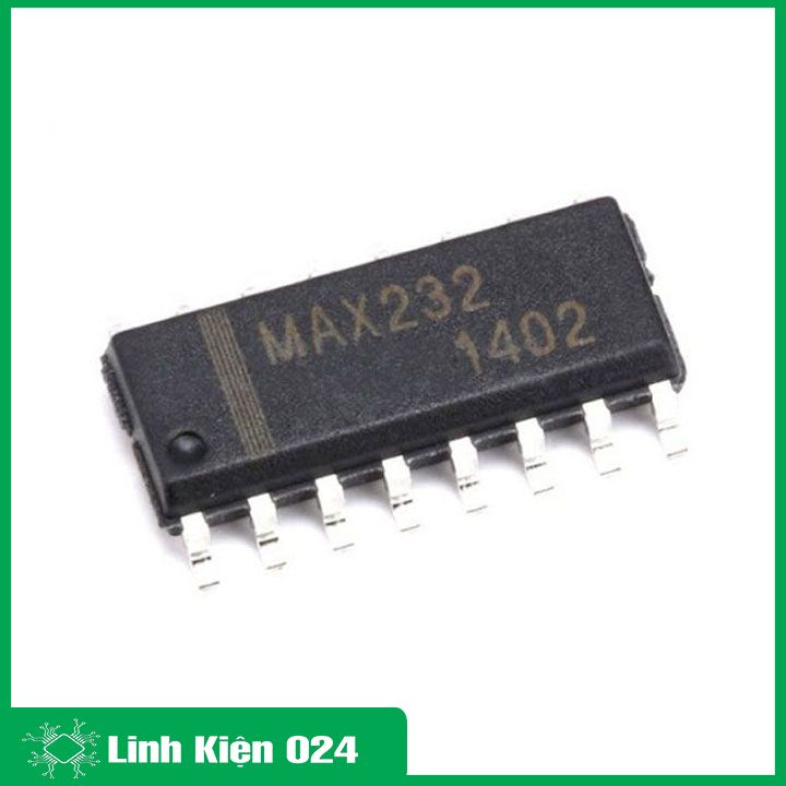 IC MAX232 DIP16 / SOP16 chuẩn giao tiếp nối tiếp