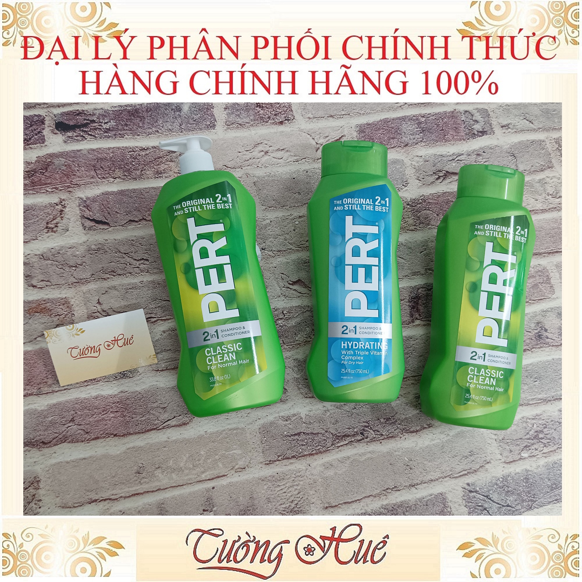 Dầu gội xã Pert Plus Thickening 2in1 1000ml