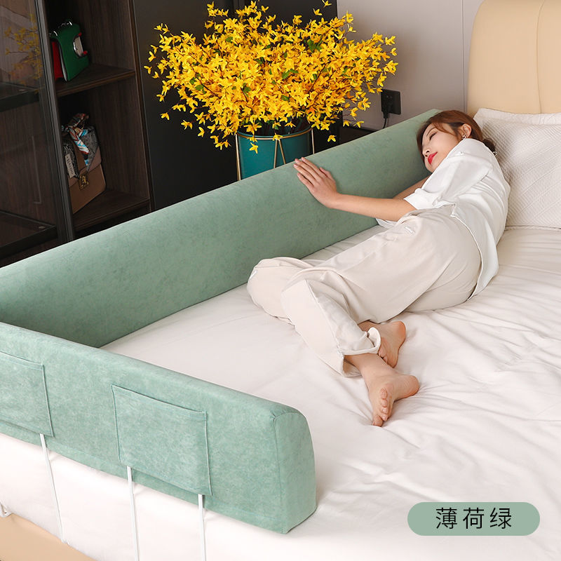 Hàng rào giường, túi mềm, hàng rào giường bên giường thông dụng cho bé, hàng rào một bên giường trẻ em, hàng rào vách ngăn an toàn bên giường