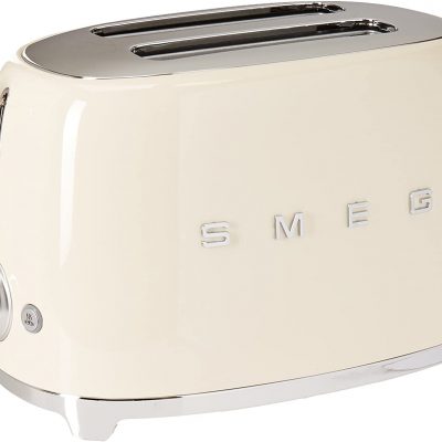 Máy Nướng Bánh Mì Smeg TSF01CREU Cream