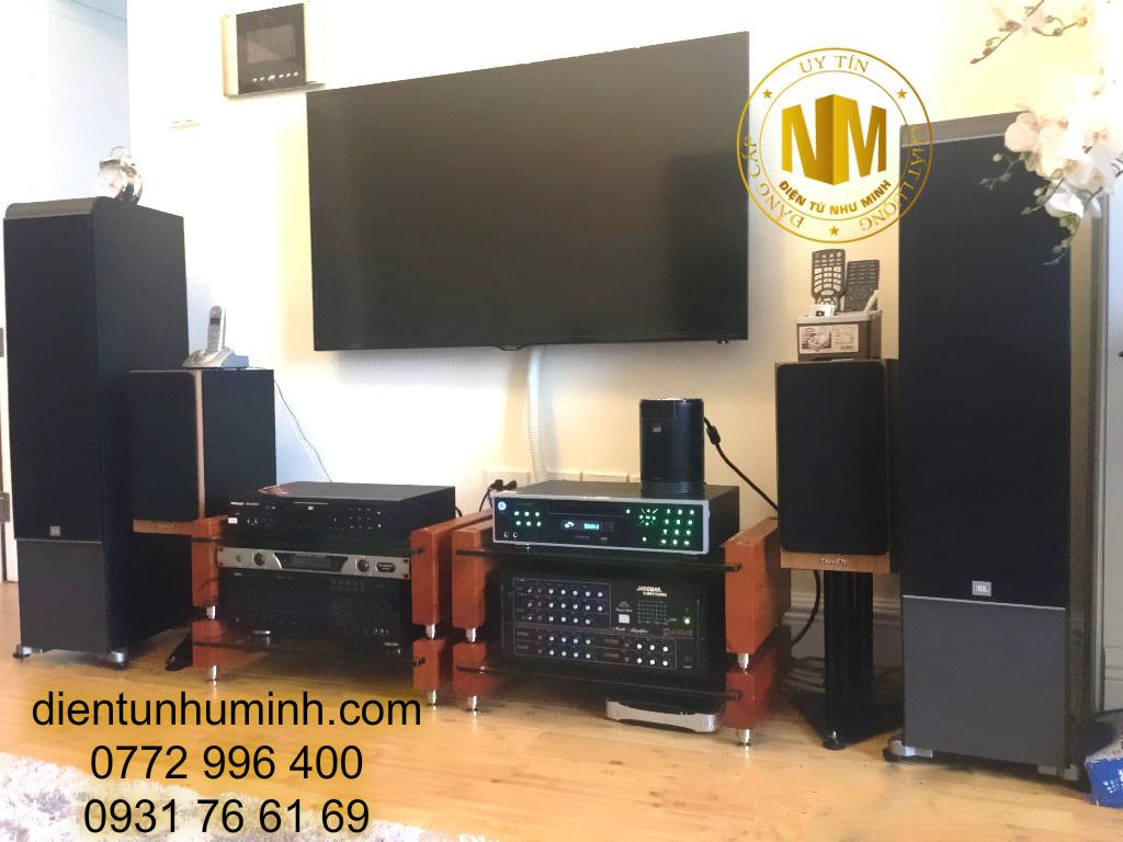 Chân để loa - đế loa bằng sắt Màu Đen 3Tấc