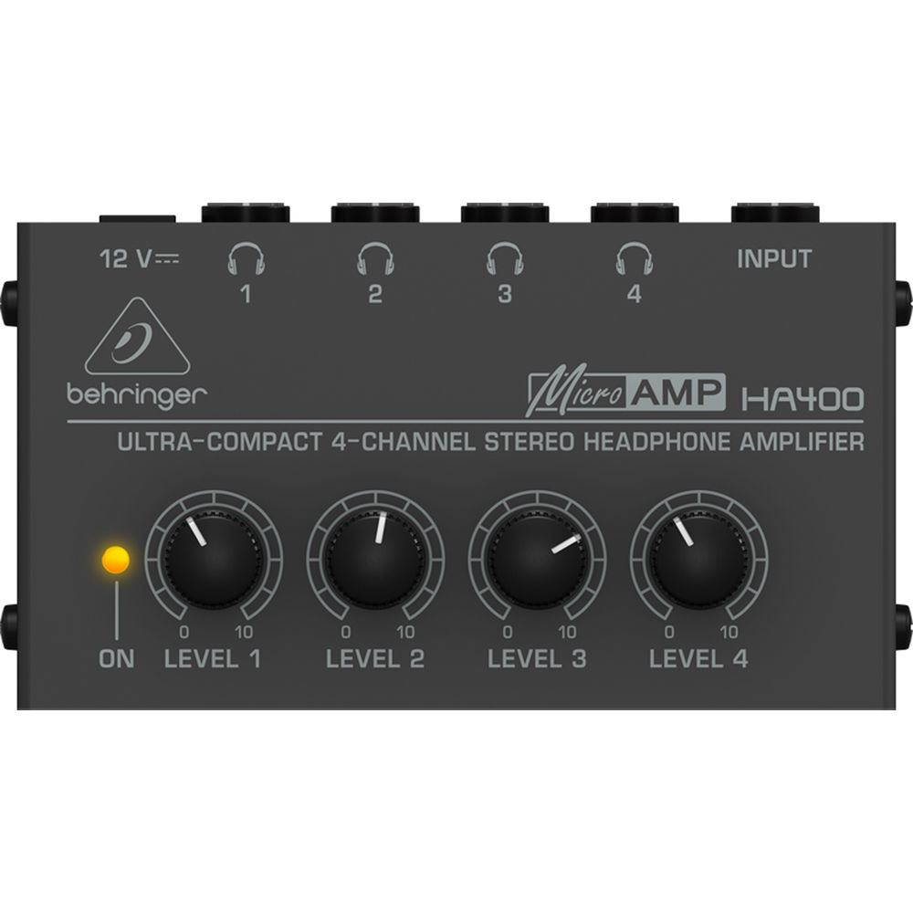Bộ chia tai nghe 4 cổng cho phòng thu studio | Behringer HA400