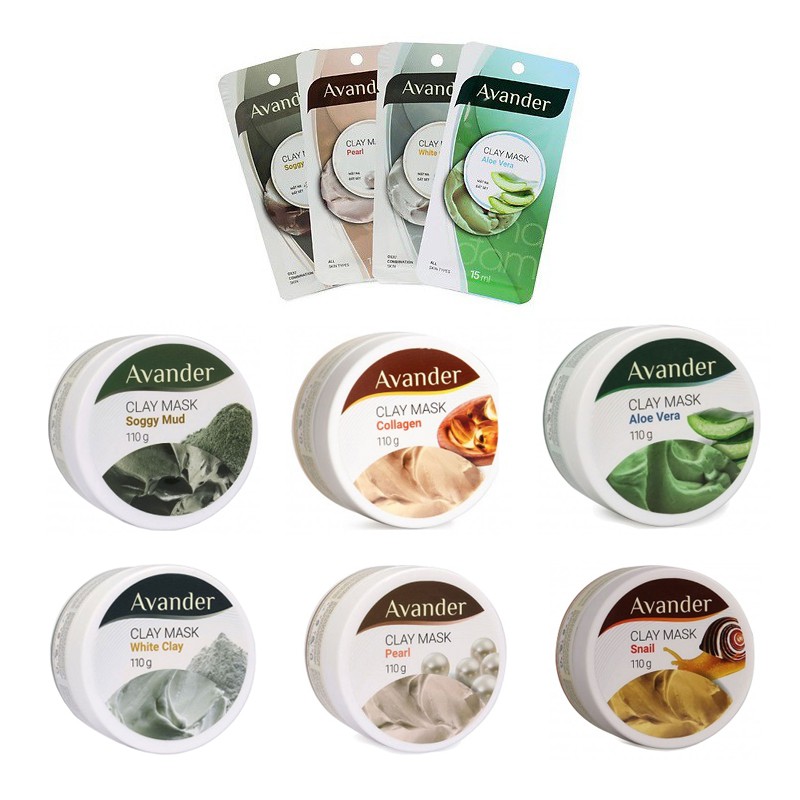 [HCM]Mặt Nạ Đất Sét Avander Clay Mask 110g