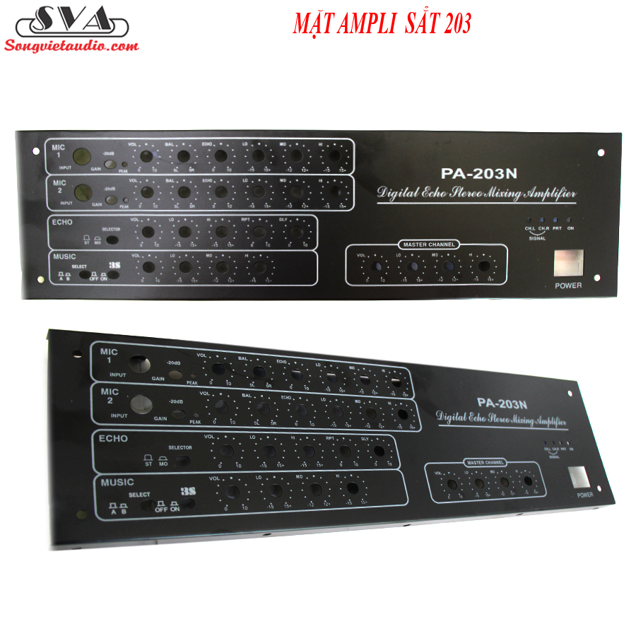 MẶT AMPLI PA 203 - 1 MẶT