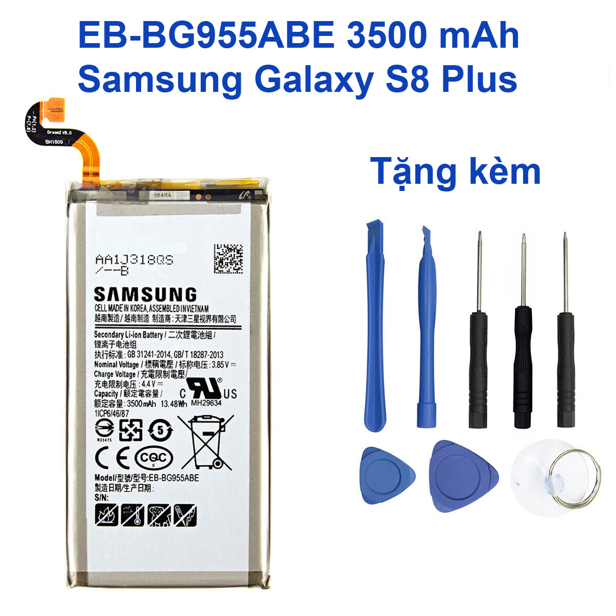 Pin điện thoại Samsung S8, S8+ Plus.Hàng chính hãng
