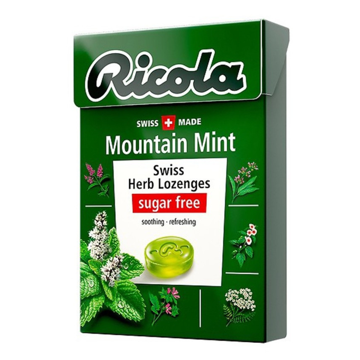Kẹo thảo mộc bạc hà mountaint mint ricola thụy sỹ 40gr