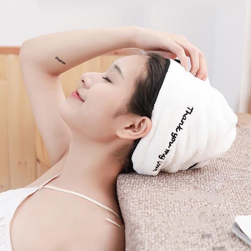[Sấy Khô Siêu Tốc] Khăn Quấn Tóc Nhanh Khô Microfiber Ủ Tóc Siêu Thấm Mềm Mịn Nhanh Khô Siêu Tốc