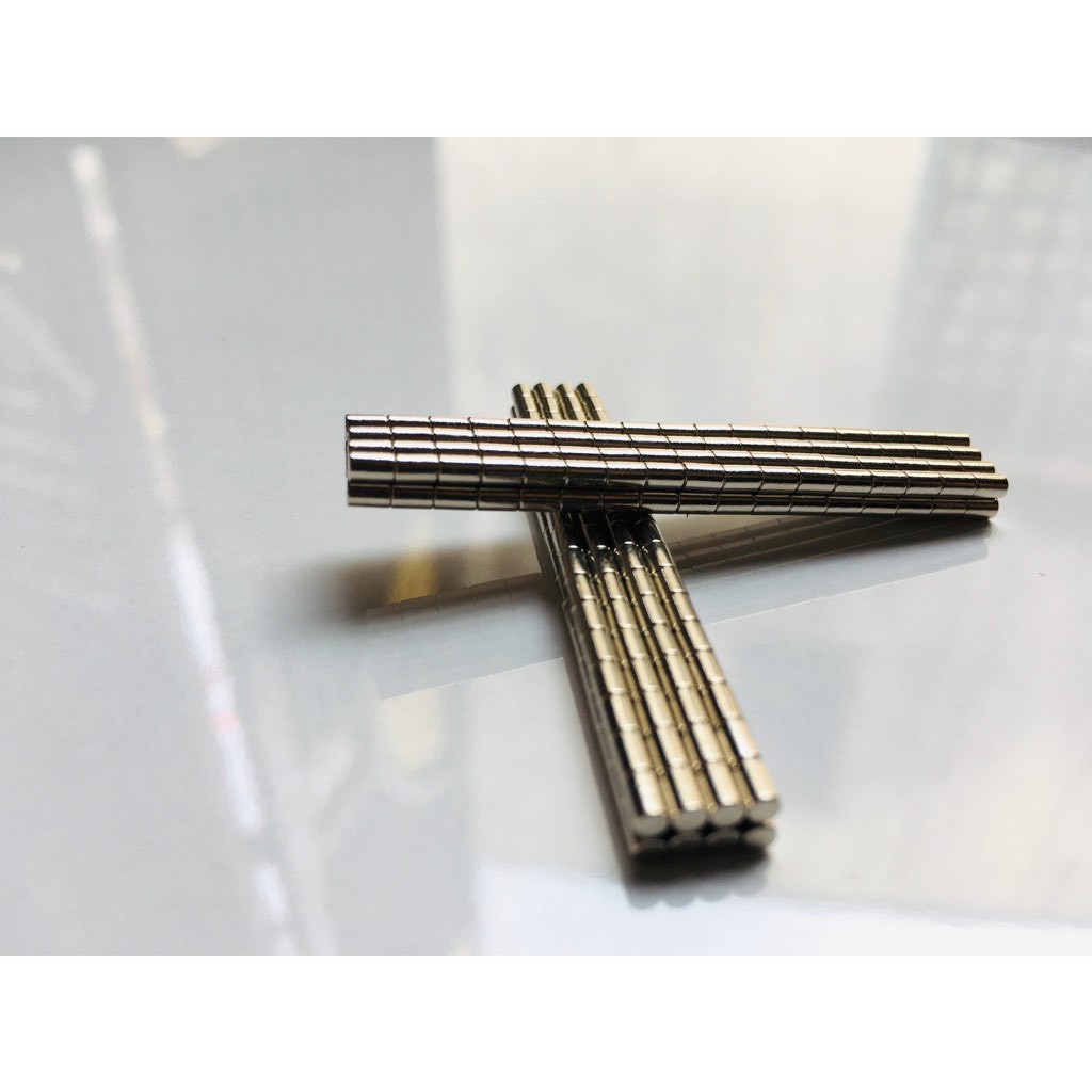 BỘ 100 VIÊN NAM CHÂM NHỎ D 2X3MM