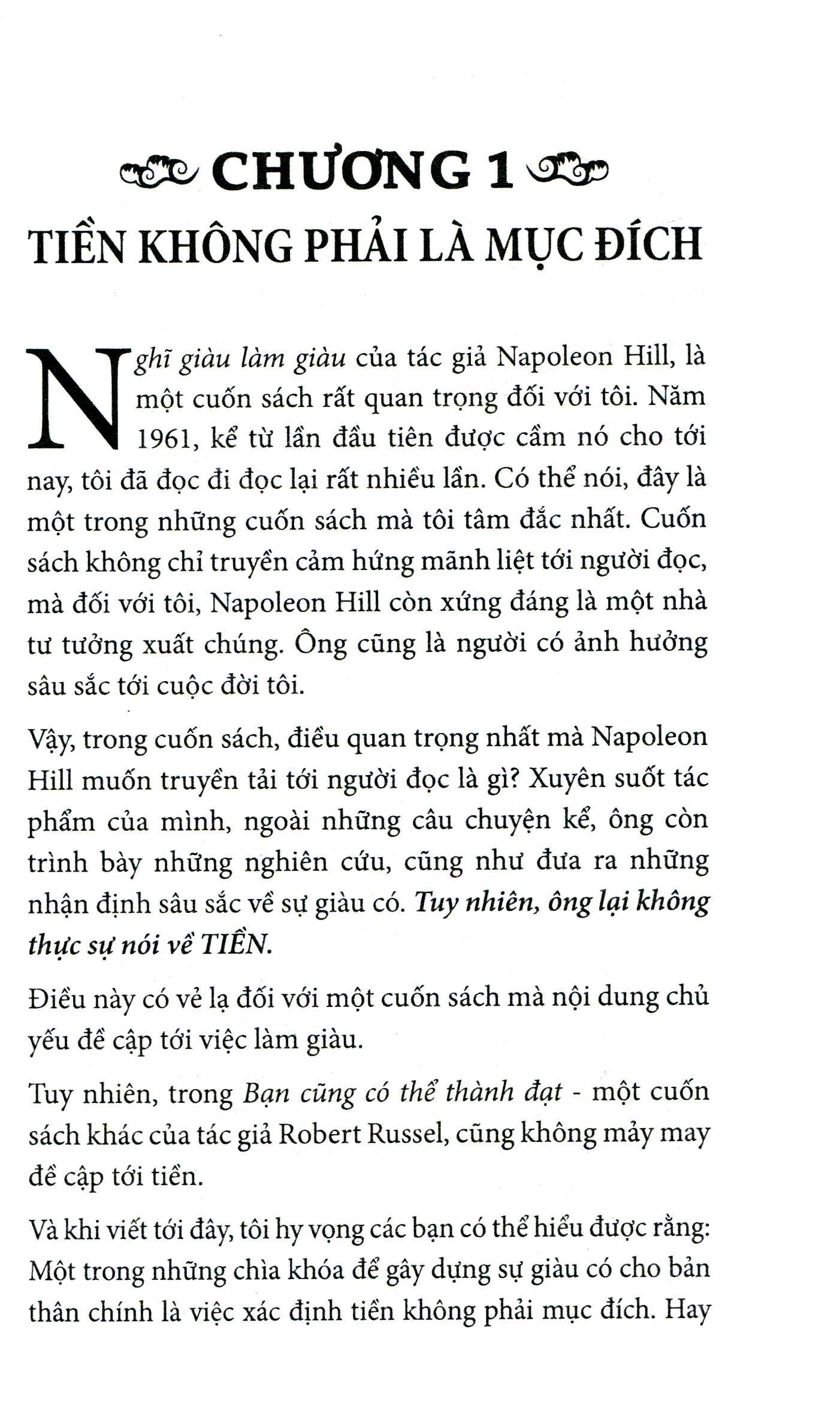 Sách - Tiền không phải là vấn đề (DV)