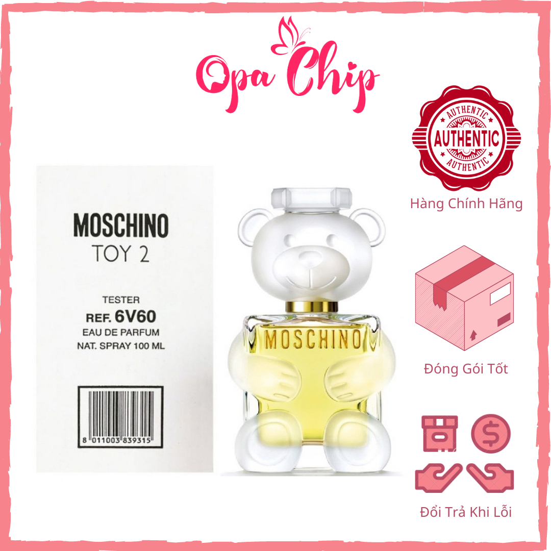 Nước hoa Moschino Toy 2 EDP (Đủ Size)
