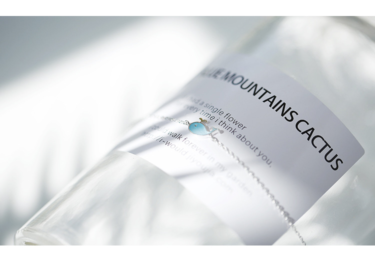 Lắc Tay Bạc Ý Cá Voi Xanh 2023