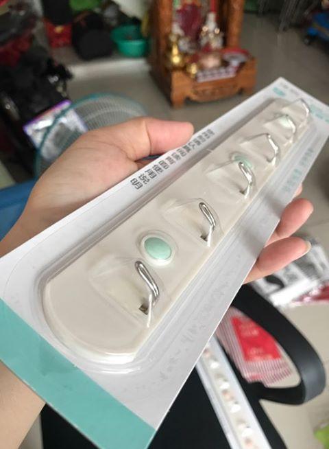 [HCM]Móc Treo Đồ 6 Chấu dán tường