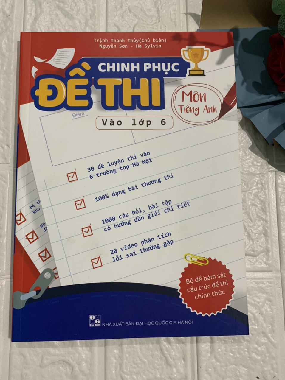 Chinh phục đề thi vào lớp 6 môn Tiếng Anh