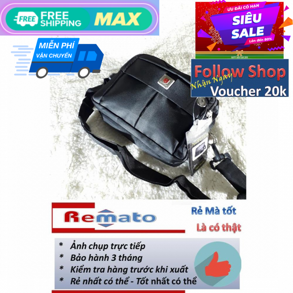 Túi Đeo Bụng Đa Năng (Vải Dù Chống Nước) (RVT)