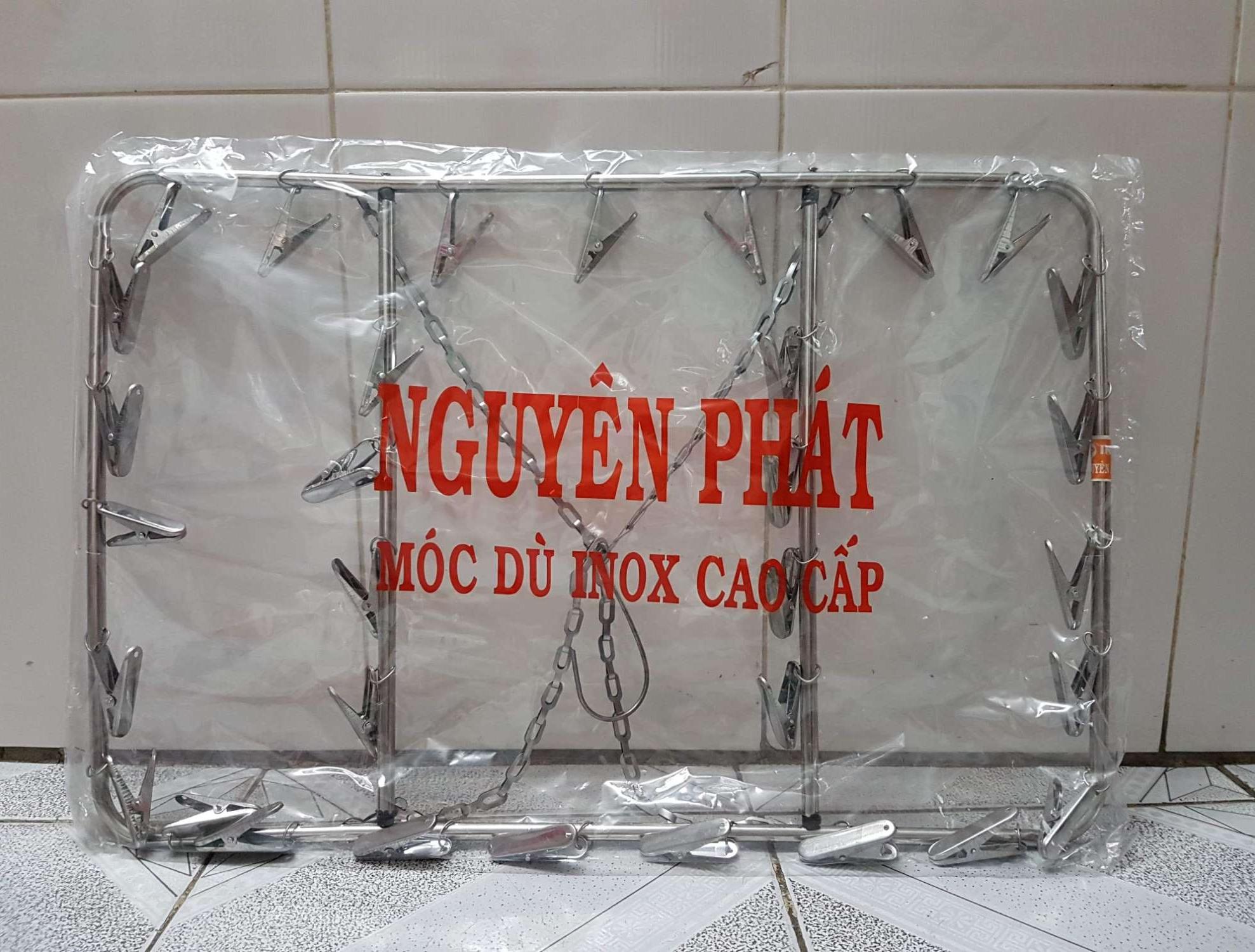 [HCM]Móc dù inox cao cấp ( inox 201 - loại 32 móc)