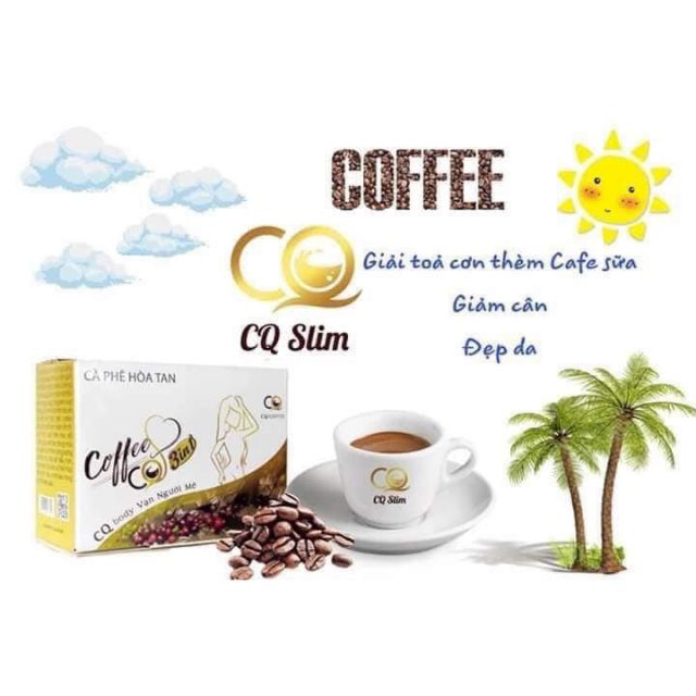 Giảm béo cà phê 3 in 1 CQ