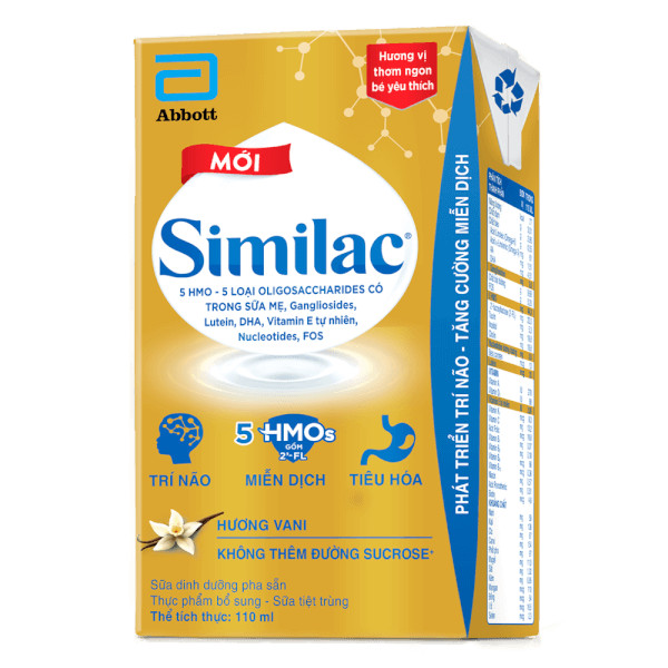 (HSD T2-2025) COMBO Thùng 48 Hộp Sữa Bột Pha Sẵn Similac IQ 110ml.