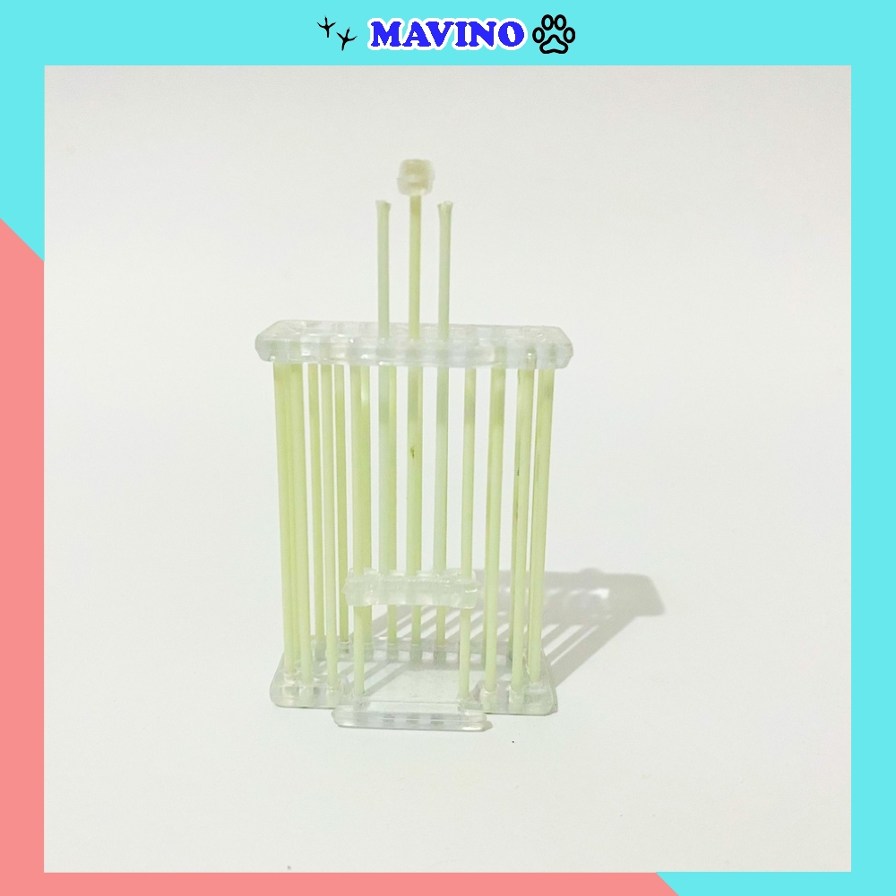 [Hoàn Tiền 10%] Rọ dế cho chim khuyên chất liệu phíp chắc chắn bền đẹp - Dọ dế cho chim khuyên giá rẻ