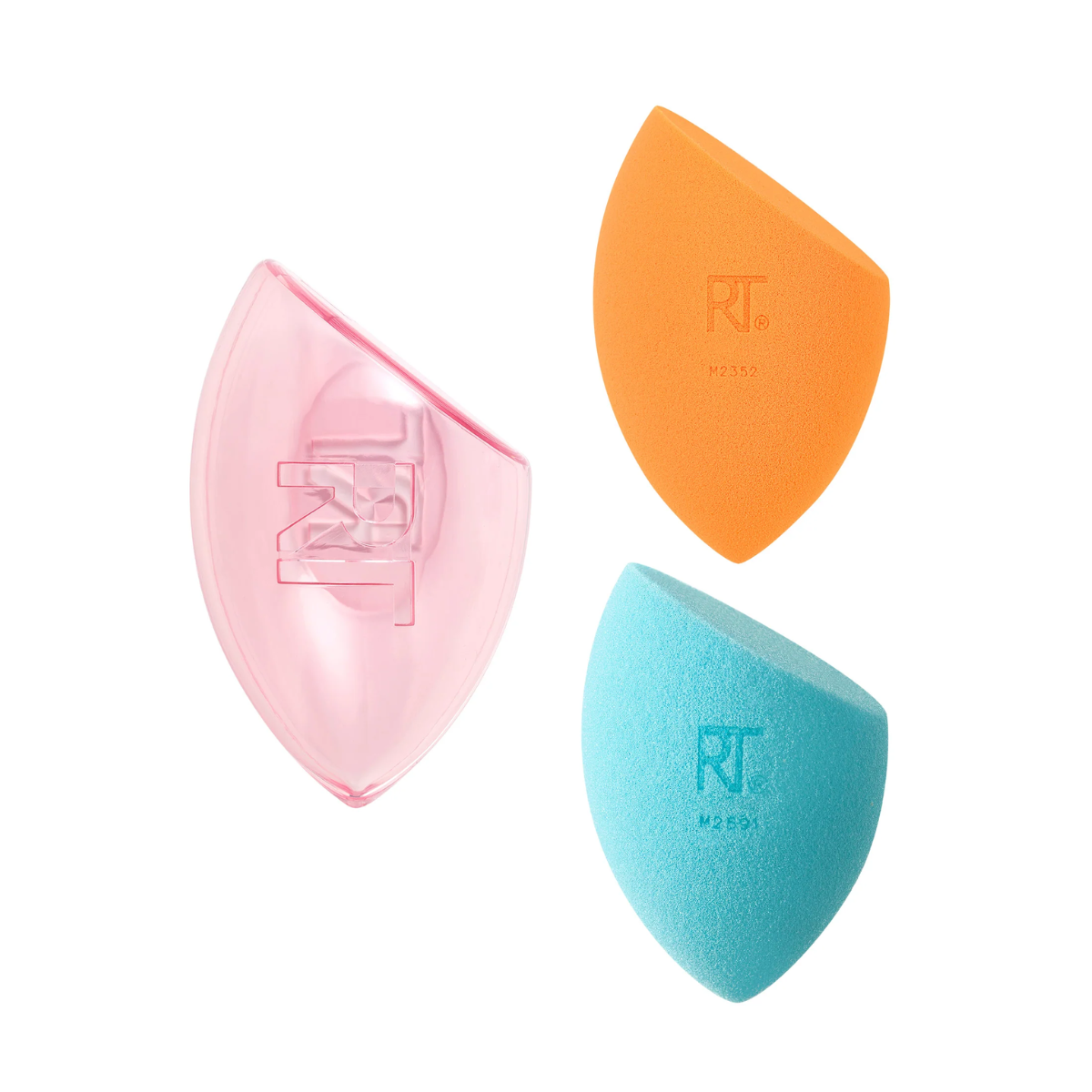 Set of 2 Sponges with Case Rt Real Techniques Limited Edition Chic Dreams Sponge Set 0106