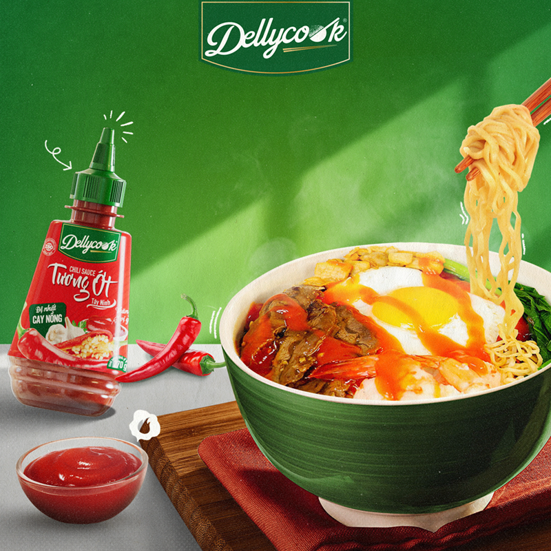 Tương Ớt Tây Ninh DellyCook (270g)