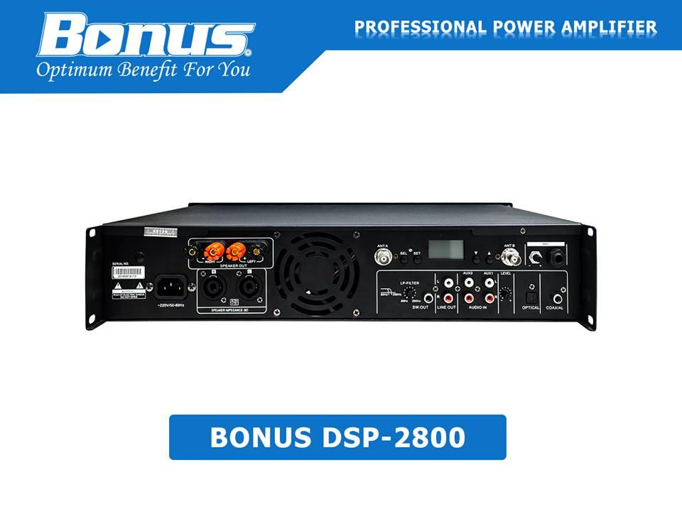 [HCM]Amply digital karaoke Bonus Audio DSP-2800 cao cấp.