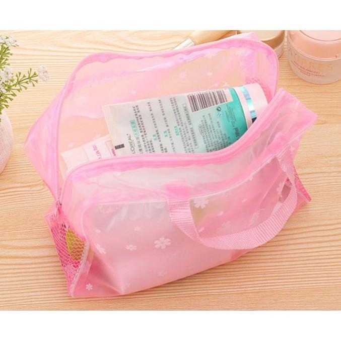 Túi đựng mỹ phẩm hoa văn chống thấm nước hap1315